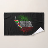 Drapeau italien (Serviette à main)