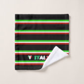 Drapeau italien (Gant de toilette)