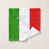 Drapeau italien (Gant de toilette)