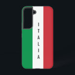 Drapeau italien cool d'Italie Samsung Galaxy S22 C<br><div class="desc">Drapeau italien cool de l'Italie Samsung Galaxy S22 Coque. Faites votre propre couverture téléphonique personnalisée pour lui ou elle. Design de typographie moderne avec drapeau de campagne. Cool nouveau coque protecteur avec une d'une impression type. Idées cadeaux uniques de vacances ou d'anniversaire. Ajoutez votre propre nom ou devis personnalisé. Image...</div>