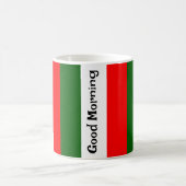 Drapeau italien Design Café Mug (Centre)