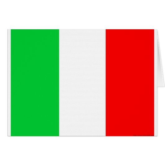 drapeau italien - Drapeau italien (Devant horizontal)