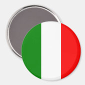 Drapeau italien Italie Bandiera d'Italia Magnet (Recto/Verso)