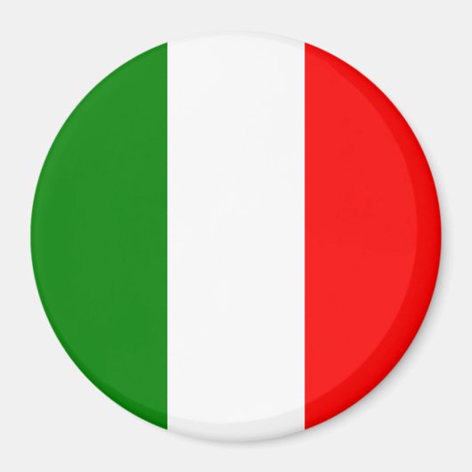 Drapeau italien Italie Bandiera d'Italia Magnet (Devant)