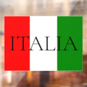 Drapeau italien panneau Italia (Feuille 2)