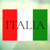 Drapeau italien panneau Italia (Feuille 3)