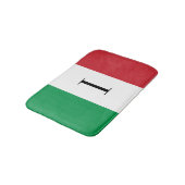 Drapeau italien | tapis de salle de bain Italie (Angle)