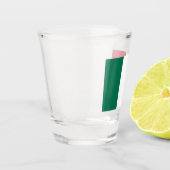 Drapeau italien verre de tir (Gauche)