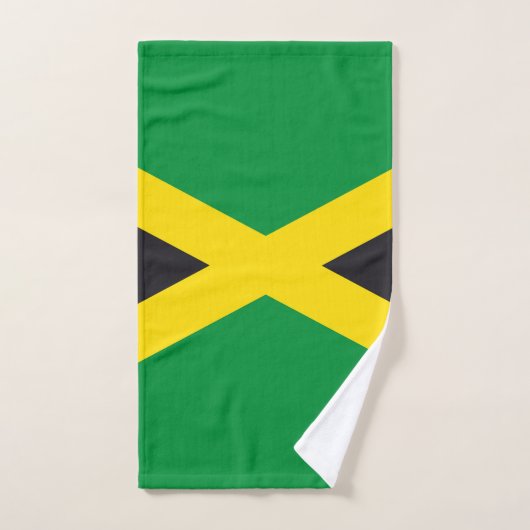Drapeau jamaïcain (Serviette à main)