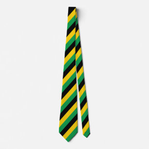 Drapeau jamaïcain - Cravate inspirée