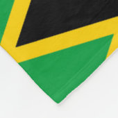 Drapeau Jamaïcain Fleece Jetez la couverture (Coin)