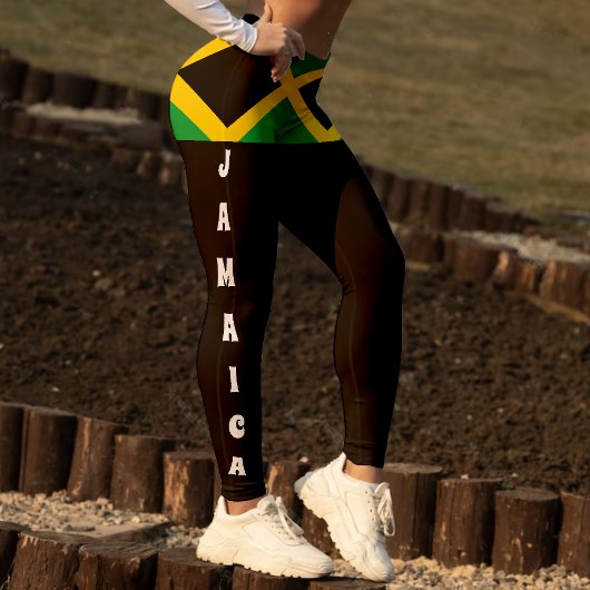 Drapeau jamaïcain Leggings