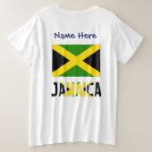 Drapeau jamaïcain personnalisé (Design dos)