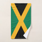 Drapeau Jamaïque (Serviette à main)
