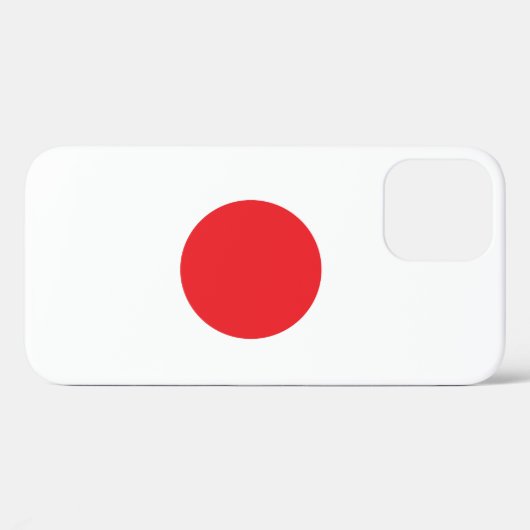 Drapeau japonais Coque-Mate coque iphone (Verso (horizontal))
