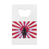 Drapeau japonais et Soleil Levant Samurai Guerrier (Dos)