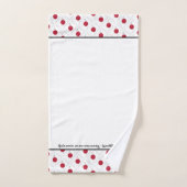 DRAPEAU JAPONAIS Hinomaru personnalisé (Serviette à main)