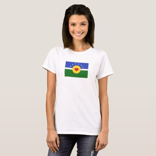 Drapeau Jilltopia T-shirt femme (Devant entier)