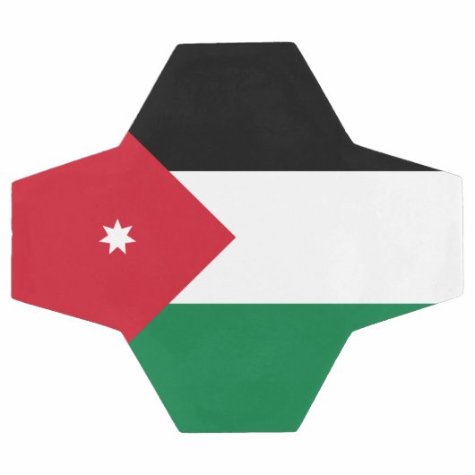 Drapeau Jordanie (Plat)