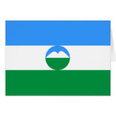 Drapeau Kabardino Balkaria (Devant horizontal)