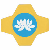Drapeau Kalmykia (Plat)