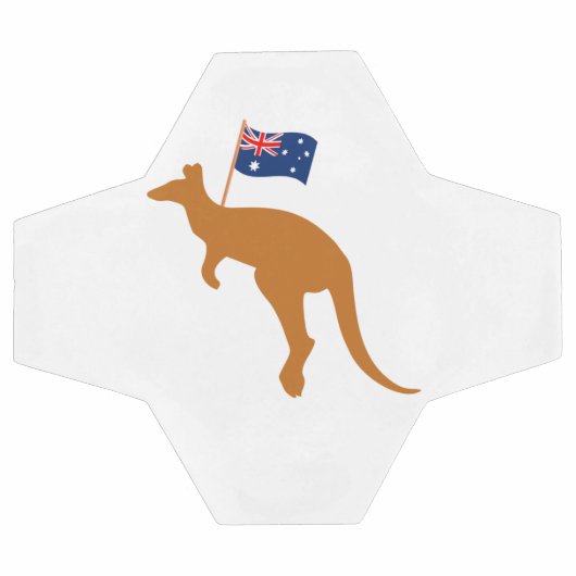 drapeau kangourou australien (Plat)