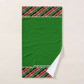 DRAPEAU KENYA Personnalisé Vert (Serviette à main)