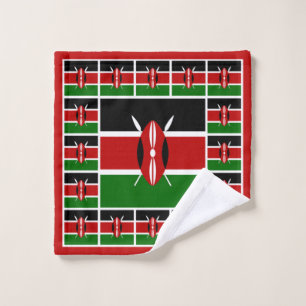 Drapeau Kenya, Salle de bain du Kenya