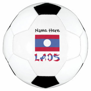 Drapeau Laotien Laos Bleu Personnalisation