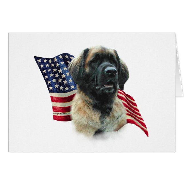 Drapeau Leonberger (Devant horizontal)