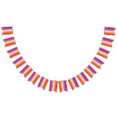 Drapeau Lesbienne Original Assortiment Garland (Tout)