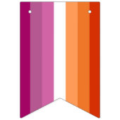 Drapeau Lesbienne Original Assortiment Garland (Premier drapeau)