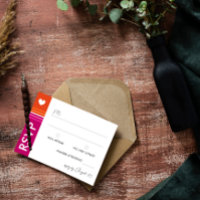 Drapeau lesbienne romantique rayures mariage RSVP