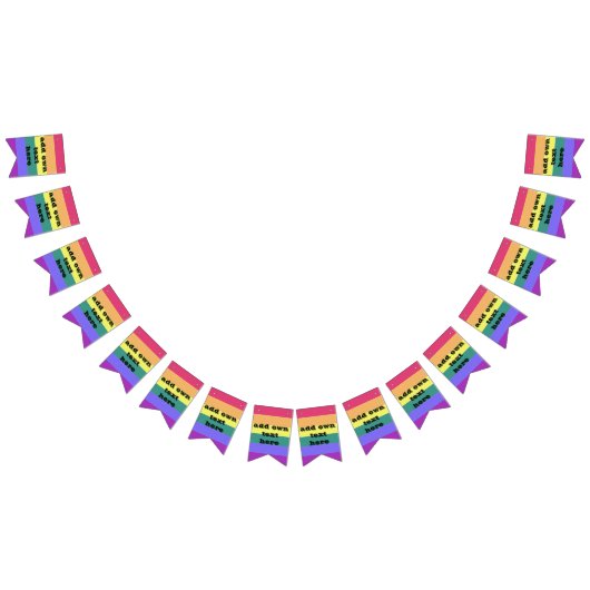 drapeau LGBT Pride, ajouter du texte ou des symbol (Tout)