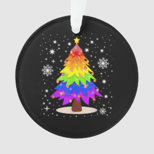 Drapeau LGBT Sapin de Noël Joyeux Noël Gay LGBT