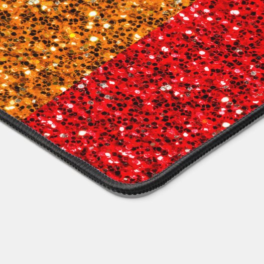 Drapeau LGBT vibrante parties scintillant arc-en-c (Coin)