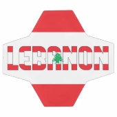 Drapeau Liban adorable patriotique (Plat)