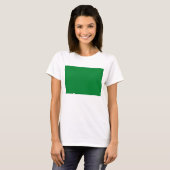 Drapeau Libye x Carte T-shirt (Devant entier)