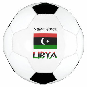 Drapeau libyen personnalisé Libye