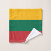 Drapeau Lituanie (Gant de toilette)