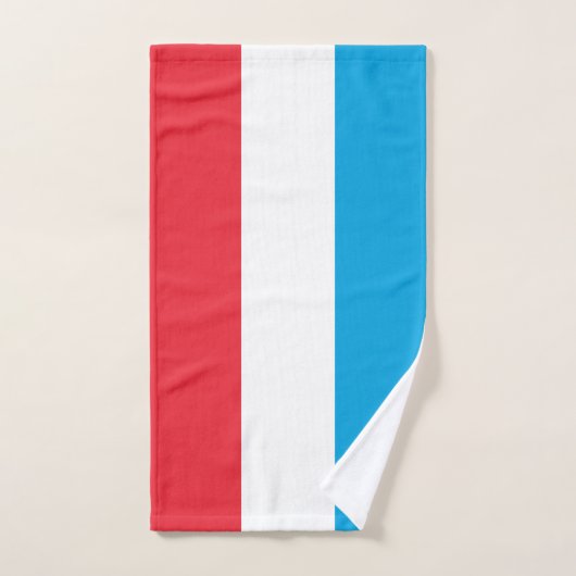 Drapeau Luxembourg (Serviette à main)