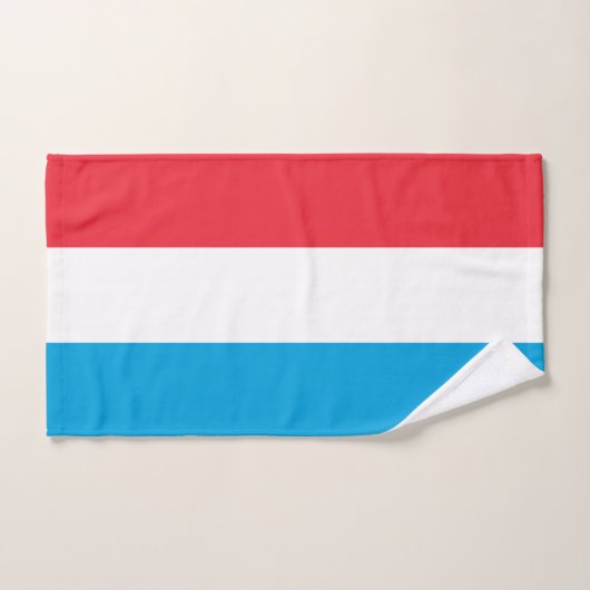 Drapeau Luxembourg (Serviette à main)