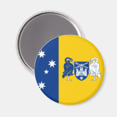 Drapeau Magnet du Territoire de la capitale austra (Recto/Verso)