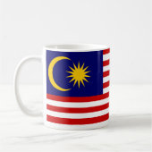 Drapeau malaisien Mug patriotique (Gauche)