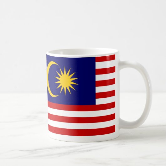 Drapeau malaisien Mug patriotique (Droite)