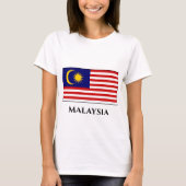 Drapeau malaisien T-shirt (Devant)