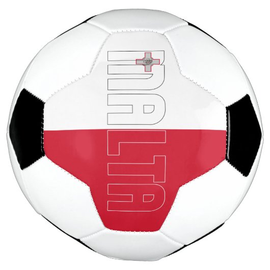 Drapeau Malte Bicolor Patriotique  (Tourné)