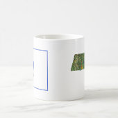 Drapeau Massachusetts + Carte Mug (Centre)