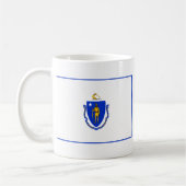 Drapeau Massachusetts + Carte Mug (Gauche)
