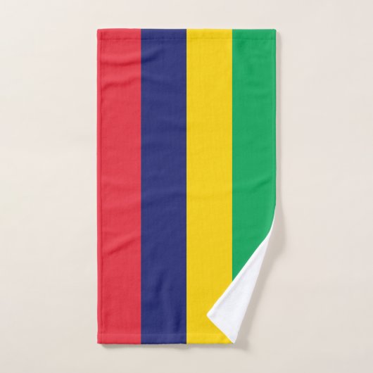 Drapeau Maurice (Serviette à main)
